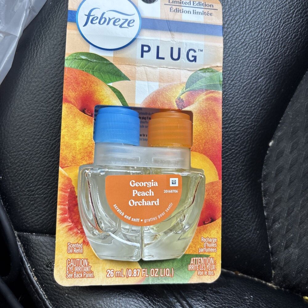 Febreze Plug Georgia Peach Orchard Scented Oil Refill (1)